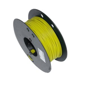 RKUB enkeltleder - 1x0.75mm² Gul 100m