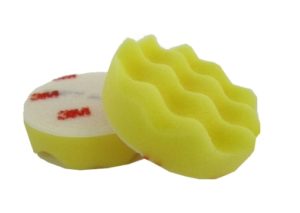 3M Perfect-it III Poleringspad gul - Gul 75mm vaflet