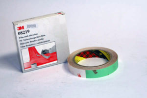 3M 8219 Steinsprutbeskyttelsestape 19mm x 11m Transparent