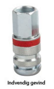 JWL Serie 580 - Pusteluft kobling innvendige gjenger - JWL 3/8 BSP