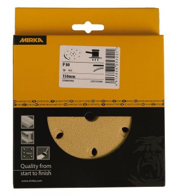 GOLD 150mm GRIP 15H SB - P80 - Bilde 2