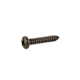 Plateskrue flens - 4.8-16 Svart Pk100