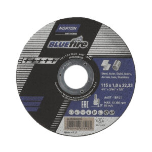 Norton Kappeskive Blue Fire Inox Nor A60t 115x1,0x22,23 T41