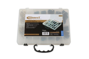 Sortiment 1-8 pin koblingsblokk - 145deler