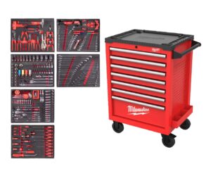Milwaukee Toolguard verktøyvogn 69cm 337-deler