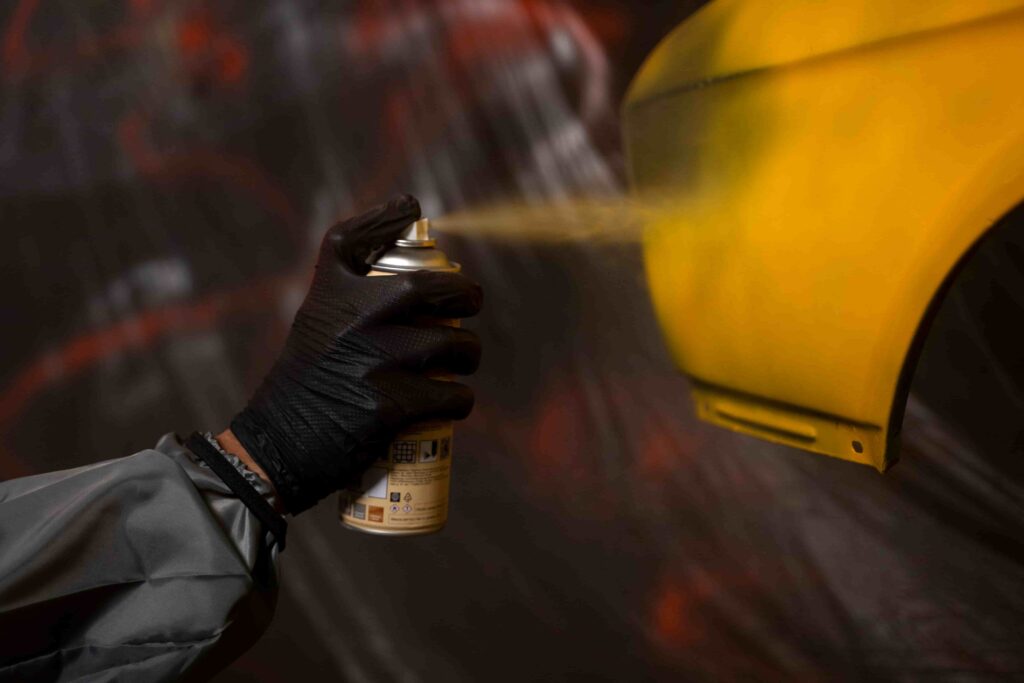 sprayllakkering av kjøretøy
