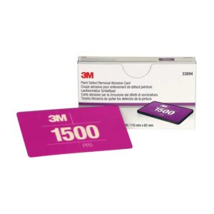 33894 Støvkornfjerner 115x62mm P1500 - 15 ark