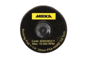 Roloc bakplate med lim for rondeller 32mm Hard