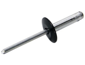 Trigrip Nagle Bulbex 4.8 x 25mm Stor Krage Svart AL/AL Pk50