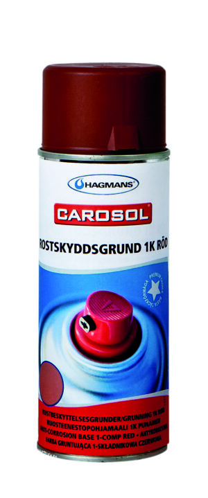 Hagmans 1-K Rusthindrende rød grunning, 400 ml