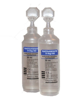 Øyeskyllevæske  30ml Natriumklorid 9mg/ml
