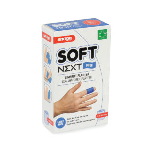 Snøgg Soft NEXT Plaster 6cm x 1m Blå