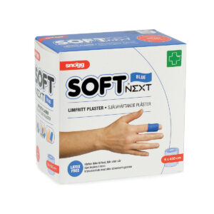 Snøgg Soft NEXT Plaster 6cmx4,5m Blå