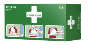 Trekanttørkle i eske, 2 stk