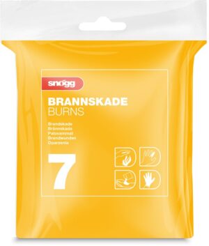 Snøgg Innholdspose 7. Brannskade