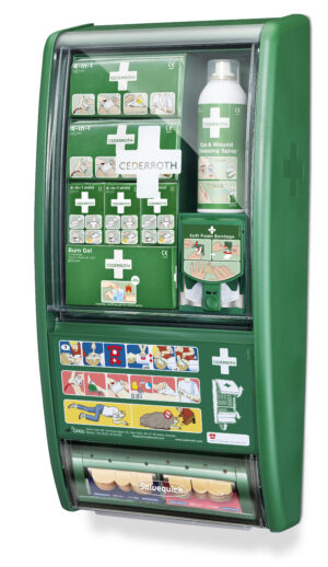 Cederroth Førstehjelp Vegg med Soft Foam Dispenser