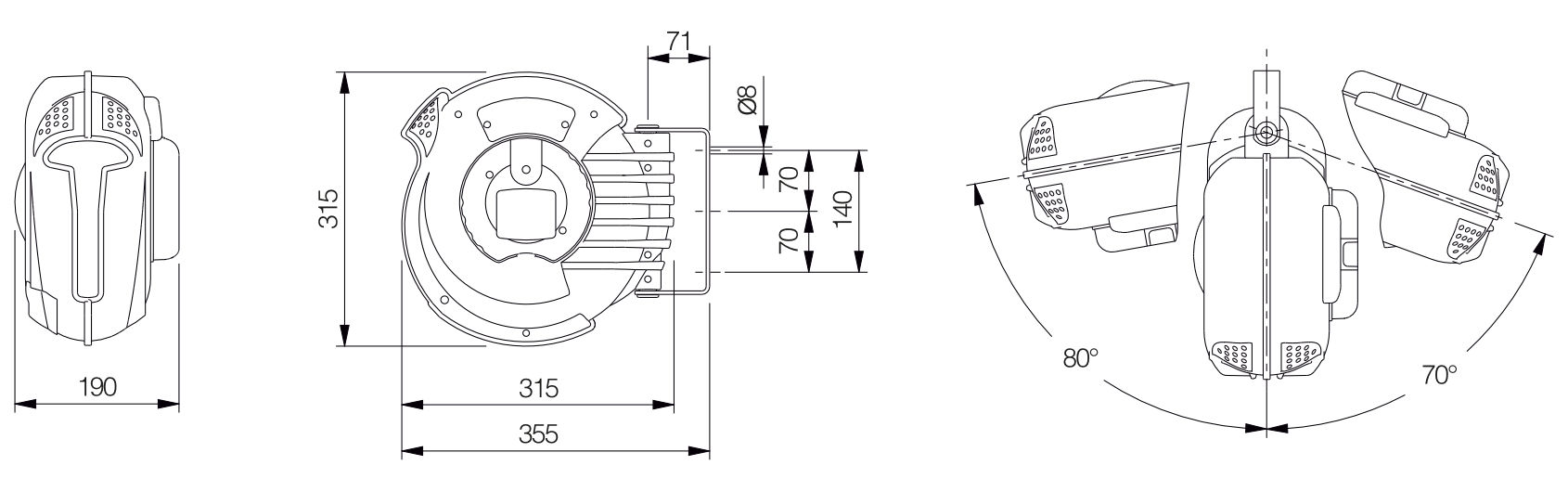 Mavel Roll Compact Eltrommel 230v 18M 3x1,5 Schuko 2000w - Bilde 2