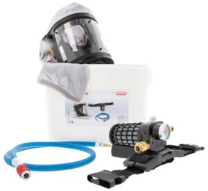 Sata Vision 2000 Helmaske med karbonfilter og slange