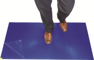 Wiltec støvmatte med lim for fjerning av støv under sko