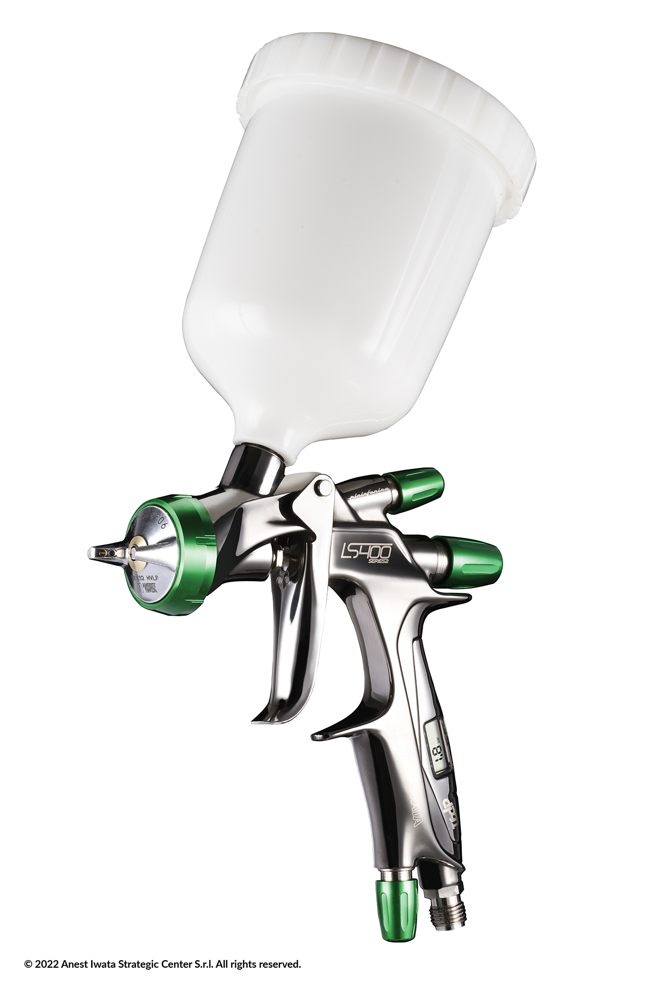 Iwata LS400 Series 2 Base Digital 1,3 Ets - Pro Grønn kappe