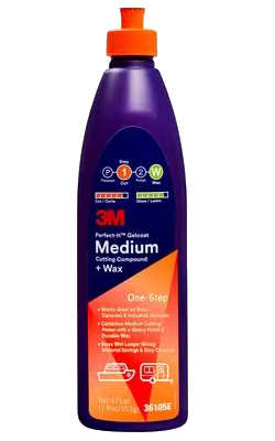 3M 36105E Perfect-It Gelcoat Medium Cutting Comp + Wax 473ml