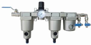 SMC filter regulator 1/2" 3 step pusteluft OBS: DATOSEDDEL