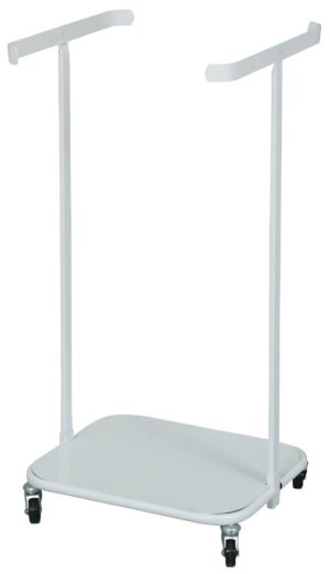 SEKKSTATIV STÅL HVIT 125L