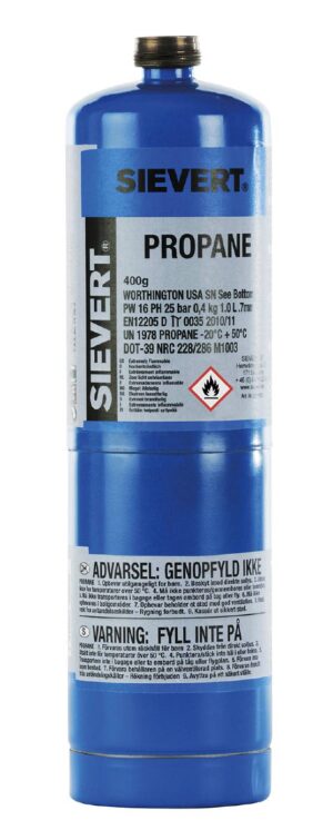 PROPANFLASKE E400 220983 (blå flaske) US 1"