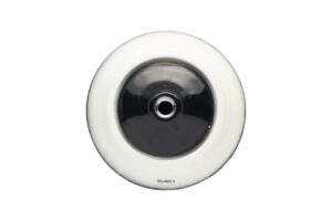 Bakplate for Mirka polermaskin 135xM14 HVIT MYK