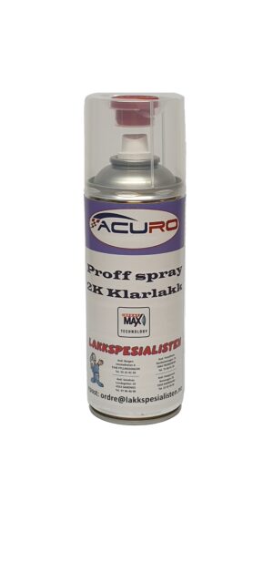 Acuro SprayMax 2K Klarlakk