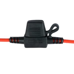 Sikringsholder Midi m/lokk kabel begge ender 30Ah Pk10/Stk