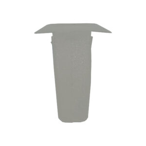 Audi/VW White Round Locking Nut 10-pk