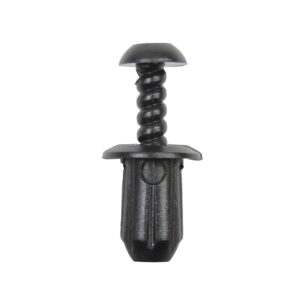 BMW Black Screw Rivet 10-pk