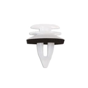 BMW White Plastic trim clip 10-pk