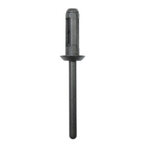 General Purpose Black Plastic Rivet 10-pk