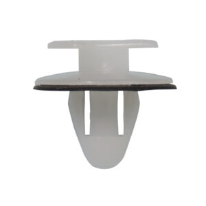 Renault White Panel Clip 10-pk