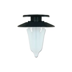 Ford Black/White Trim Panel Clip 10-pk