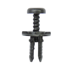 Mercedes Black Screw Rivet 10-pk
