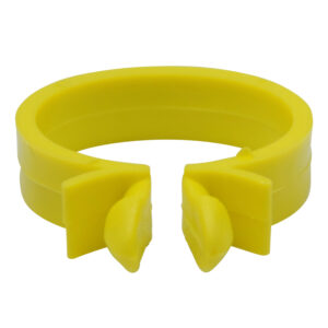 Yellow 24mm Omega Clip 10-pk