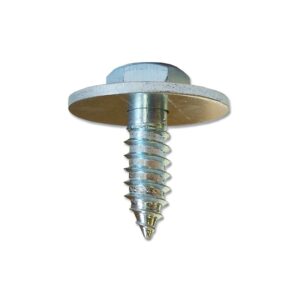 Body Screw c/w Washer Zinc Finish 10-pk