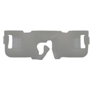 Peugeot/Citroen White Windscreen Clip 10-pk