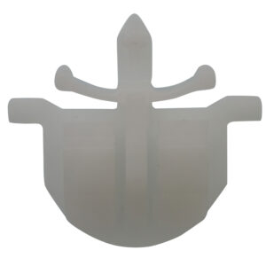 Opel/GM Roof & W/screen White Retain 10-pk