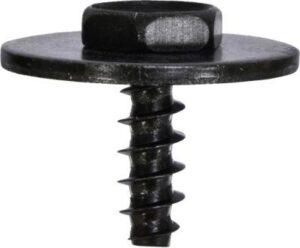 Ford Black Sheet Metal Screw 10-pk
