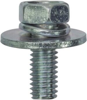 Toyota SEMS Bolt with Washer Yellow Passivate 10-pk