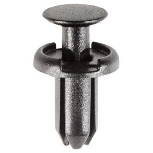 Toyota Black Push Rivet 10-pk