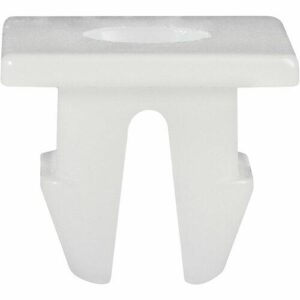 Toyota White Square Nut with Centre Groove 10-pk