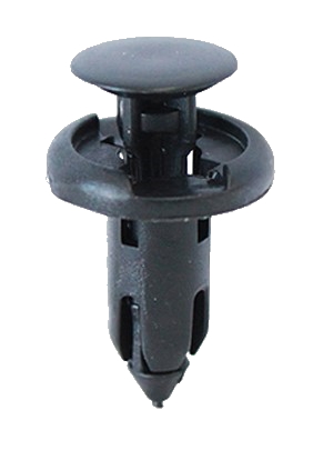 Tesla/Honda Black Bumper Push Rivet 10-pk