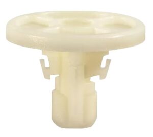 BMW White Screw Grommet 10-pk