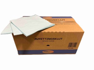 Acuro Avfettingsklut 38x42 1/4 foldet 200 ark.