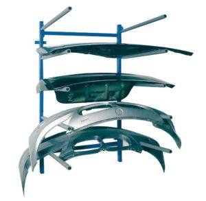 B-Tec Jumbo 02 Støtfangerstativ for vegg 5 hyller